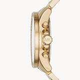  Shop Authentic Michael Kors Wren Purple Dial Gold Steel Strap Watch for Women - MK6290 - Luxxuri