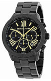 Shop Authentic Michael Kors Brecken Chronograph Black Dial Black Steel Strap Watch for Women - MK6302 - Luxxuri
