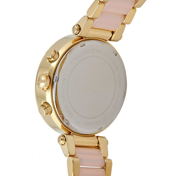  Shop Authentic Michael Kors Parker Gold Dial Two Tone Steel Strap Watch for Women - MK6326 - Luxxuri
