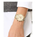  Shop Authentic Michael Kors Ritz Gold Dial Gold Steel Strap Watch for Women - MK6356 - Luxxuri