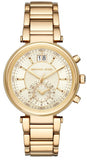 Shop Authentic Michael Kors Sawyer White Dial Gold Steel Strap Watch for Women - MK6362 - Luxxuri