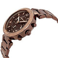  Shop Authentic Michael Kors Parker Analog Quartz Brown Dial Brown Steel Strap Watch For Women - MK6378 - Luxxuri