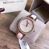  Shop Authentic Michael Kors Parker Mother of Pearl Pink Dial Two Tone Steel Strap Watch for Women - MK6402 - Luxxuri