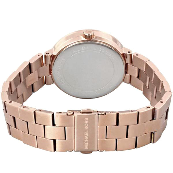  Shop Authentic Michael Kors Catlin Black Diamonds Dial Rose Gold Steel Strap Watch for Women - MK3356 - Luxxuri