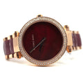  Shop Authentic Michael Kors Parker Maroon Dial Two Tone Steel Strap Watch for Women - MK6412 - Luxxuri