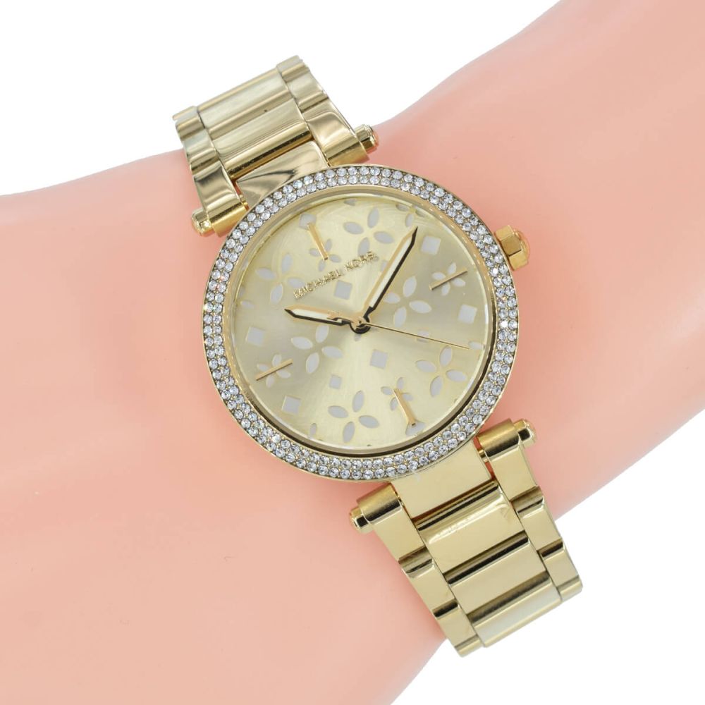  Shop Authentic Michael Kors Parker Gold Dial Gold Steel Strap Watch for Women - MK6469 - Luxxuri
