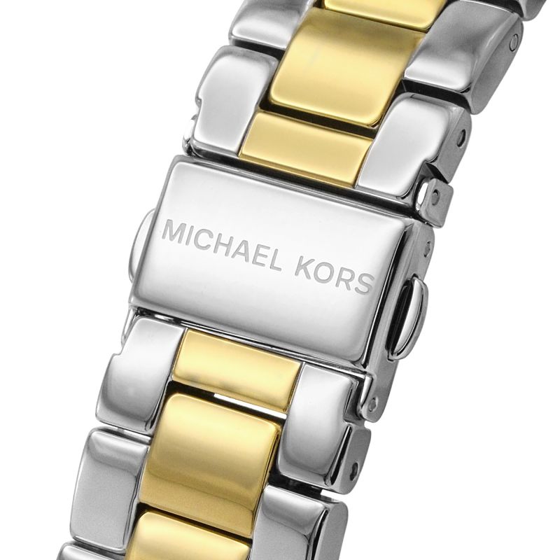  Shop Authentic Michael Kors Ritz White Dial Two Tone Steel Strap Watch for Women - MK6474 - Luxxuri
