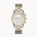  Shop Authentic Michael Kors Ritz White Dial Two Tone Steel Strap Watch for Women - MK6474 - Luxxuri