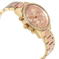  Shop Authentic Michael Kors Ritz Chronograph Rose Dial Two Tone Steel Strap Watch for Women - MK6475 - Luxxuri