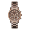  Shop Authentic Michael Kors Ritz Chronograph Brown Dial Brown Steel Strap Watch For Women - MK6529 - Luxxuri