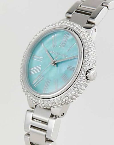  Shop Authentic Michael Kors Taryn Quartz Blue Dial Blue Steel Strap Watch For Women - MK6563 - Luxxuri
