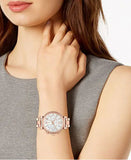  Shop Authentic Michael Kors Sofie Chronograph Mother of Pearl White Dial Rose Gold Steel Strap Watch For Women - MK6576 - Luxxuri