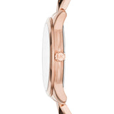  Shop Authentic Michael Kors Runway Mercer Mother of Pearl White Dial Two Tone Steel Strap Watch For Women - MK6674 - Luxxuri