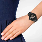  Shop Authentic Michael Kors Runway Quartz Black Dial Black Steel Strap Watch For Women - MK6683 - Luxxuri