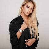  Shop Authentic Michael Kors Whitney Three-Hand White Dial Gold Steel Strap Watch For Women - MK6693 - Luxxuri