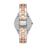  Shop Authentic Michael Kors Runway Mercer Crystals Silver Dial Two Tone Steel Strap Watch For Women - MK6716 - Luxxuri