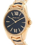  Shop Authentic Michael Kors Whitney Quartz Black Dial Two Tone Steel Strap  Watch For Women - MK6743 - Luxxuri