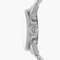 Michael Kors Ritz Chronograph Crystals Silver Dial Silver Steel Strap Watch for Women - MK6746