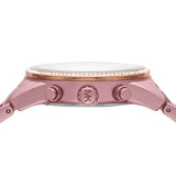  Shop Authentic Michael Kors Ritz Chronograph Rose Gold Dial Rose Gold Steel Strap Watch For Women - MK6753 - Luxxuri