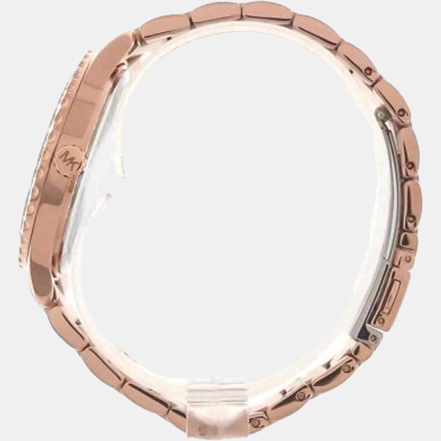  Shop Authentic Michael Kors Layton Three Hand Pink Dial Rose Gold Steel Strap Watch For Women - MK6848 - Luxxuri