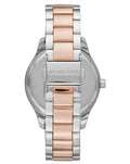  Shop Authentic Michael Kors Layton Three Hand Mother of Pearl White Dial Two Tone Steel Strap Watch For Women - MK6849 - Luxxuri