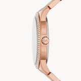  Shop Authentic Michael Kors Tibby Quartz Rose Gold Dial Rose Gold Steel Strap Watch For Women - MK6880 - Luxxuri
