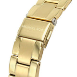  Shop Authentic Michael Kors Runway Three-Hand Gold Dial Gold Steel Strap Watch For Women - MK6911 - Luxxuri