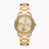  Shop Authentic Michael Kors Tibby Chronograph Gold Dial Gold Steel Strap Watch For Women - MK6927 - Luxxuri