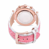  Shop Authentic Michael Kors Parker Chronograph White Dial Two Tone Leather Strap Watch For Women - MK6951 - Luxxuri