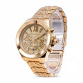  Shop Authentic Michael Kors Wren Chronograph Gold Dial Gold Steel Strap Watch for Women - MK6952 - Luxxuri