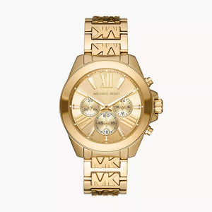  Shop Authentic Michael Kors Wren Chronograph Gold Dial Gold Steel Strap Watch for Women - MK6952 - Luxxuri