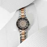  Shop Authentic Michael Kors Runway Quartz Black Dial Two Tone Steel Strap Watch For Women - MK6960 - Luxxuri
