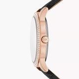  Shop Authentic Michael Kors Tibby Multifunction Black Dial Black Leather Strap Watch For Women - MK6968 - Luxxuri