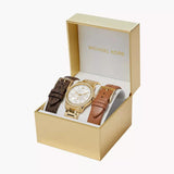  Shop Authentic Michael Kors Tibby Multifunction White Dial Gold Steel Strap Watch for Women - MK6969 - Luxxuri