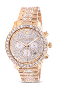  Shop Authentic Michael Kors Layton Chronograph Gold Dial Gold Steel Strap Watch For Women - MK6977 - Luxxuri