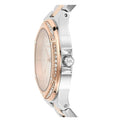  Shop Authentic Michael Kors Lennox Three Hand Quartz Silver Dial Two Tone Steel Strap Watch For Women - MK6989 - Luxxuri