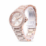  Shop Authentic Michael Kors Camille Multifunction Crystals Rose Gold Dial Rose Gold Steel Strap Watch For Women - MK6997 - Luxxuri