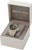  Shop Authentic Michael Kors Everest Chronograph Black Dial Two Tone Steel Strap Watch For Women - MK7209 - Luxxuri