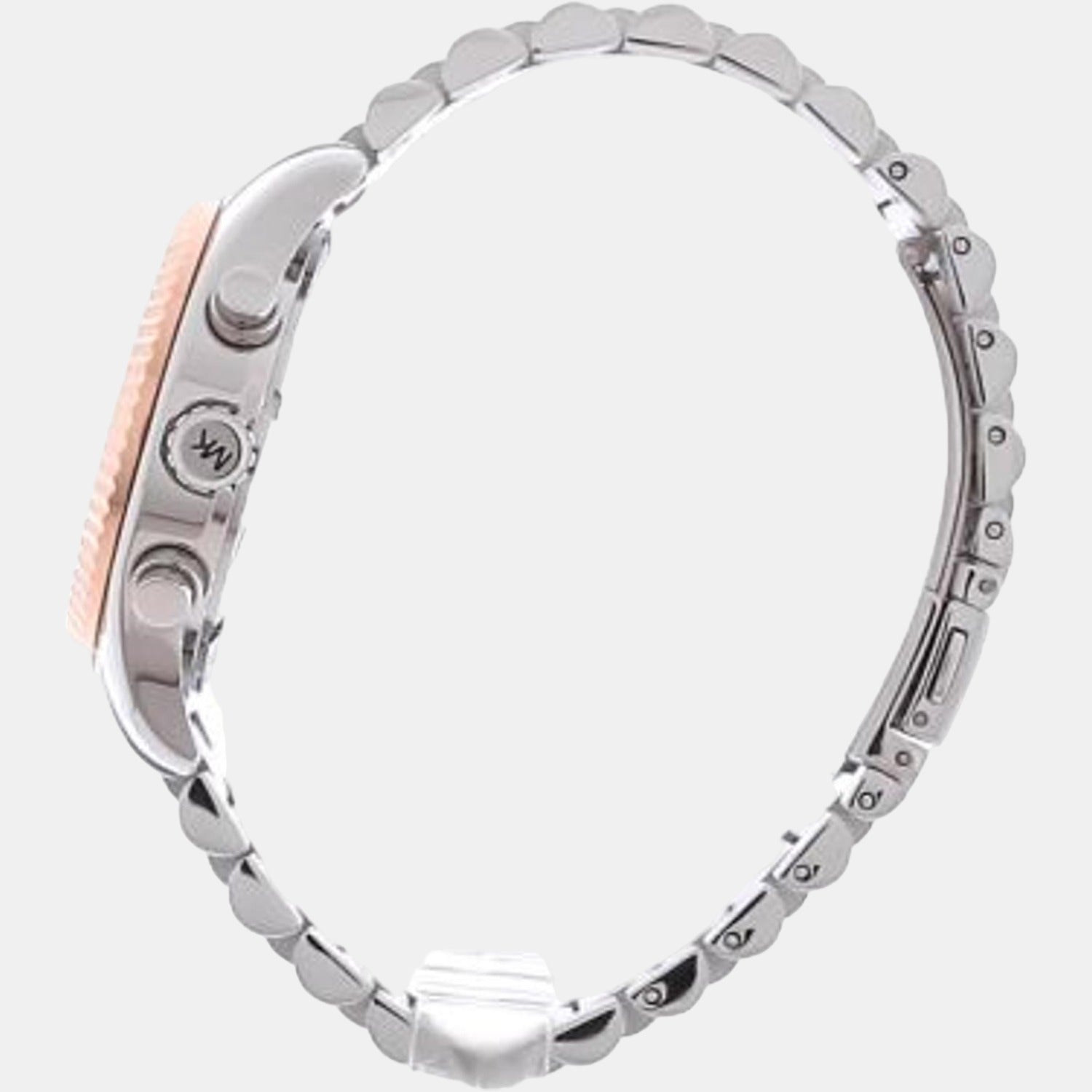  Shop Authentic Michael Kors Lexington Chronograph Rose Gold Dial Two Tone Steel Strap Watch For Women - MK7219 - Luxxuri