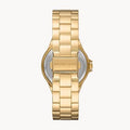  Shop Authentic Michael Kors Lennox Three Hand Gold Dial Gold Steel Strap Watch For Women - MK7229 - Luxxuri