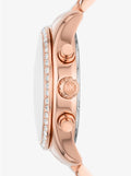  Shop Authentic Michael Kors Lexington Chronograph Rose Gold Dial Rose Gold Steel Strap Watch for Women - MK7242 - Luxxuri