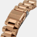  Shop Authentic Michael Kors Lexington Chronograph Rose Gold Dial Rose Gold Steel Strap Watch for Women - MK7242 - Luxxuri