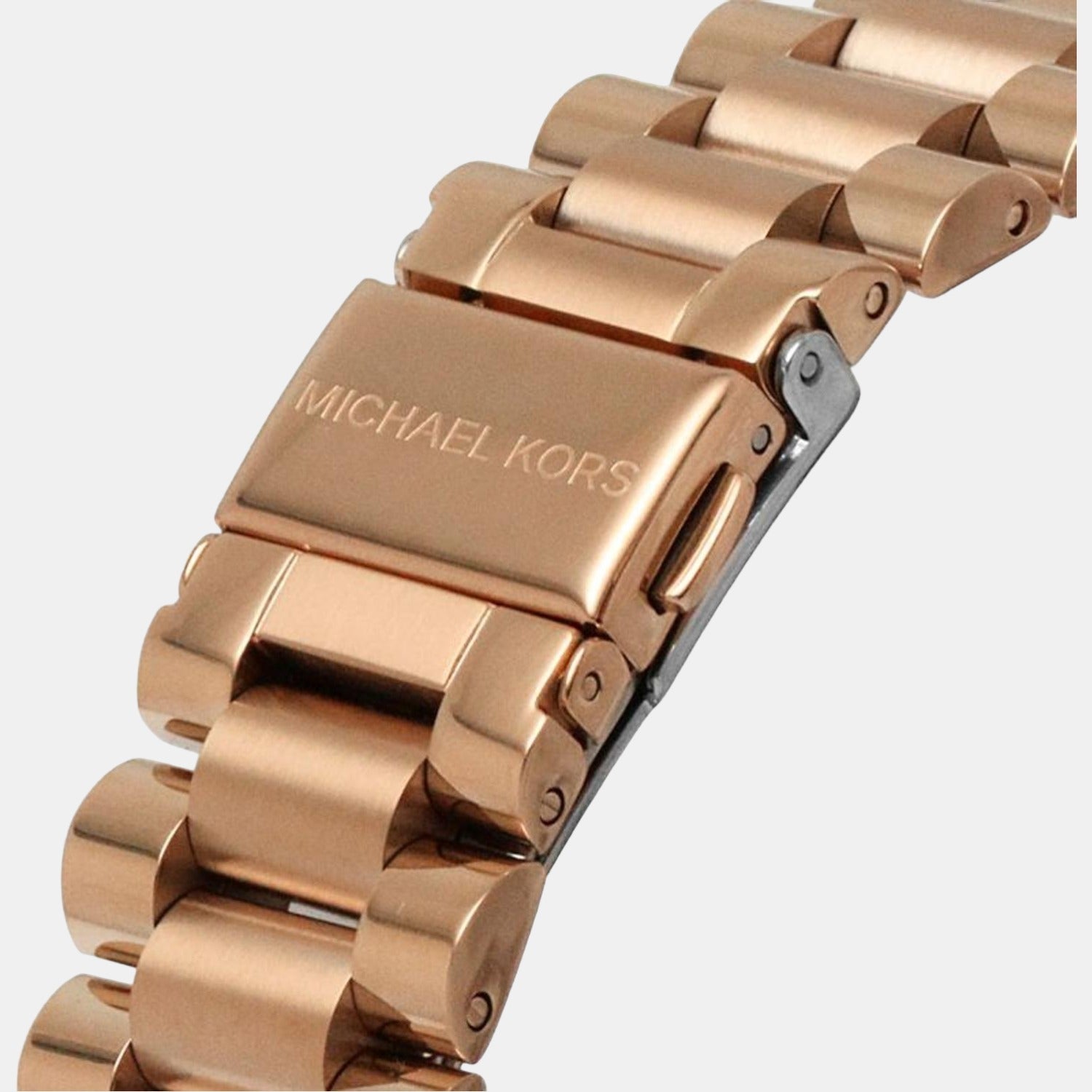  Shop Authentic Michael Kors Lexington Chronograph Rose Gold Dial Rose Gold Steel Strap Watch for Women - MK7242 - Luxxuri