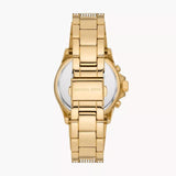  Shop Authentic Michael Kors Everest Chronograph Crystals Gold Dial Gold Steel Strap Watch For Women - MK7254 - Luxxuri