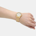  Shop Authentic Michael Kors Camille Quartz White Dial Gold Steel Strap Watch For Women - MK7255 - Luxxuri