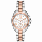  Shop Authentic Michael Kors Bradshaw Chronograph White Dial Two Tone Steel Strap Watch For Women - MK7258 - Luxxuri