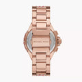 Michael Kors Camille Chronograph Mother of Pearl Dial Rose Gold Steel Strap Watch for Women - MK7272