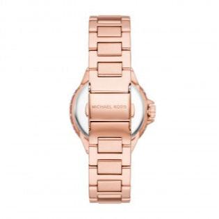  Shop Authentic Michael Kors Mini Camille Multifunction Rose Gold Dial Rose Gold Steel Strap Watch For Women - MK7273 - Luxxuri