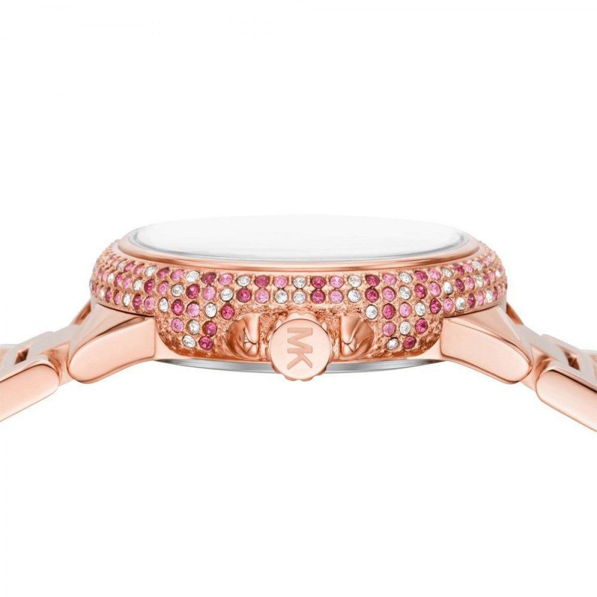  Shop Authentic Michael Kors Mini Camille Multifunction Rose Gold Dial Rose Gold Steel Strap Watch For Women - MK7273 - Luxxuri