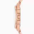 Shop Authentic Michael Kors Melissa Pave Quartz Rose Gold Dial Rose Gold Steel Strap Watch for Women - MK4372 - Luxxuri